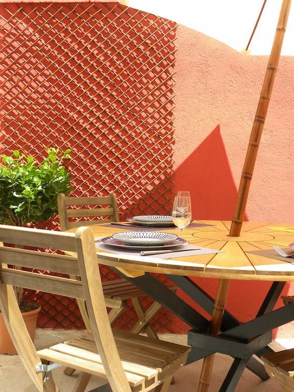 La Terrasse Du Marche Aux Fleurs Daire Montpellier Oda fotoğraf